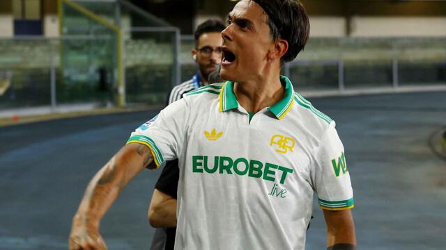 Argentine star Dybala extends AS Roma stay with new deal