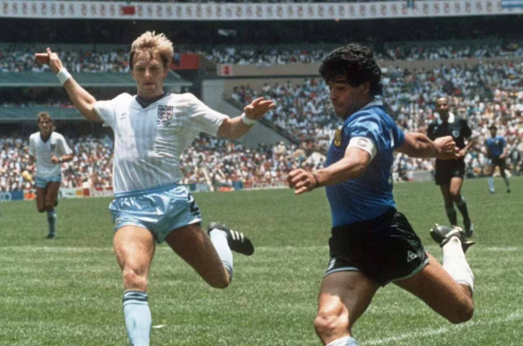 Stevens: I was on the field for Maradona's hand of god, thought it was a header