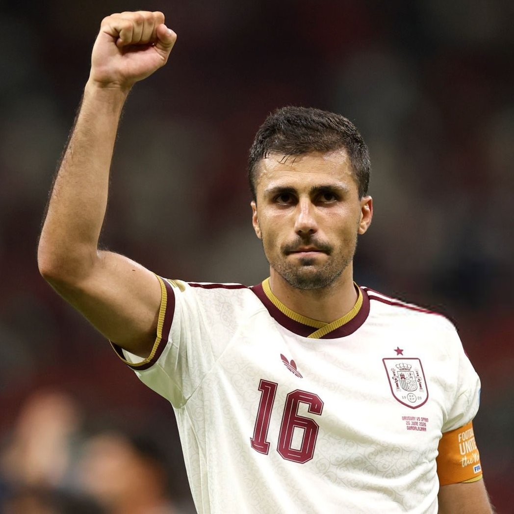 Rodri set to join elite group if Spain wins World Cup