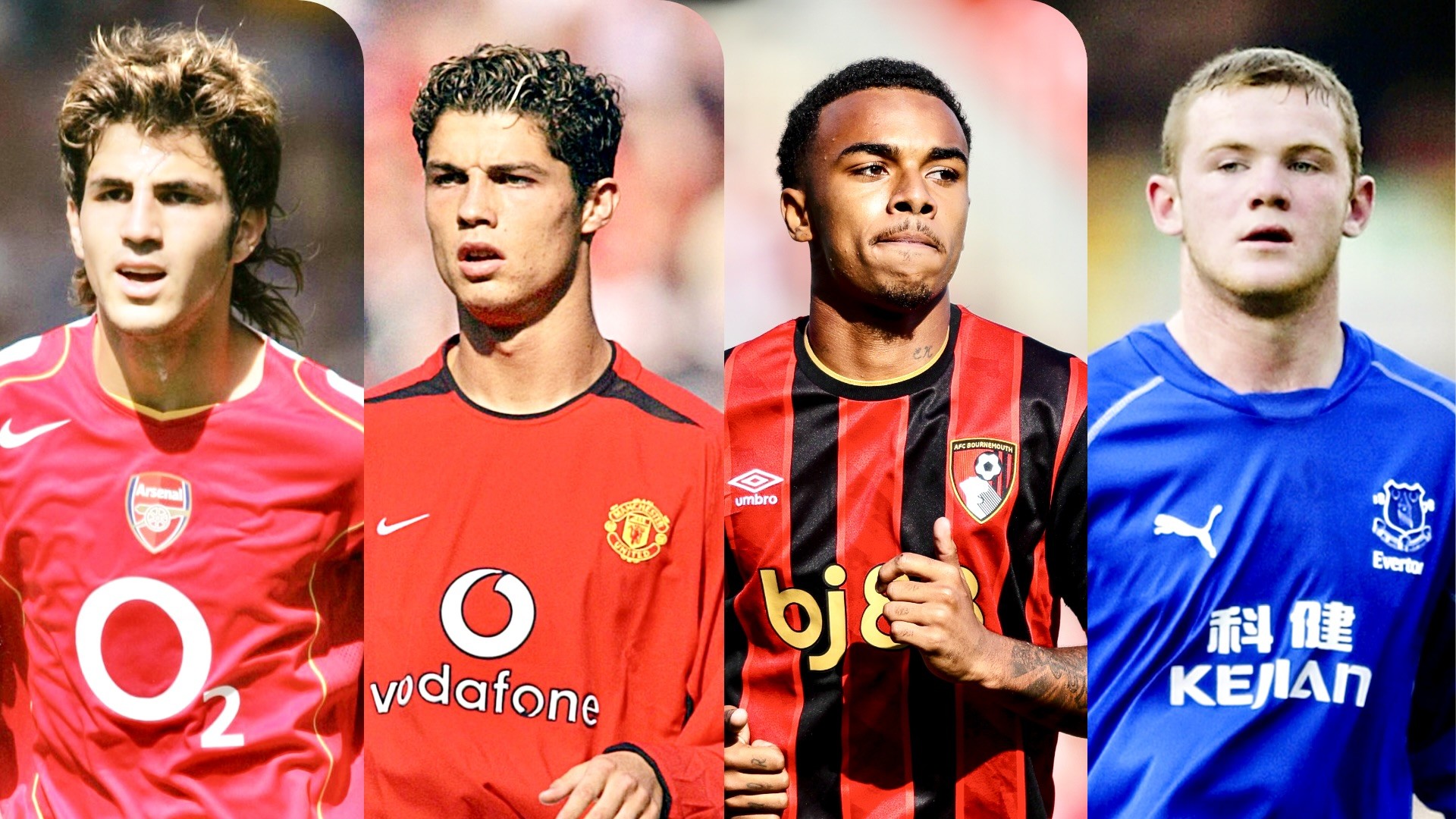EPL unveils top 12 teenage talents in history, including Ronaldo, Rooney, and Bale