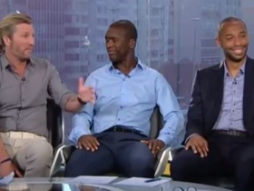 When Thierry Henry needed just two words to murder Robbie Savage on live TV