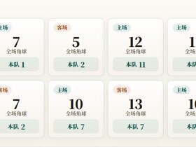 明日巴甲角球统计：格雷米奥场均5.8个，圣保罗场均5.4个