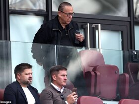 Defiant David Sullivan attends West Ham's Carabao Cup clash with Portsmouth