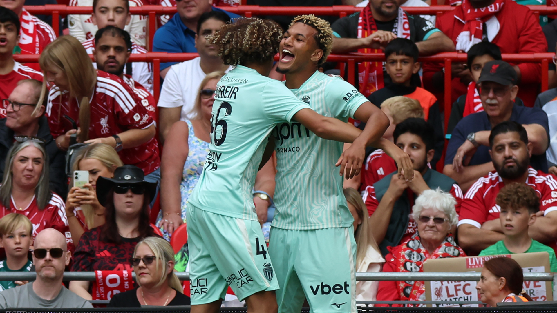 Liverpool 2-3 Monaco: Brunner completes comeback on Iraola's Anfield bow | AllFootball