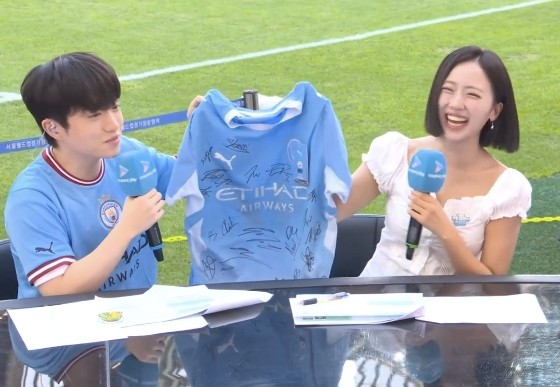 Keria: ฉันชอบแมนเชสเตอร์ซิตี้มานานแล้ว การได้เสื้อพร้อมลายเซ็นนักเตะเหมือนฝันเลย