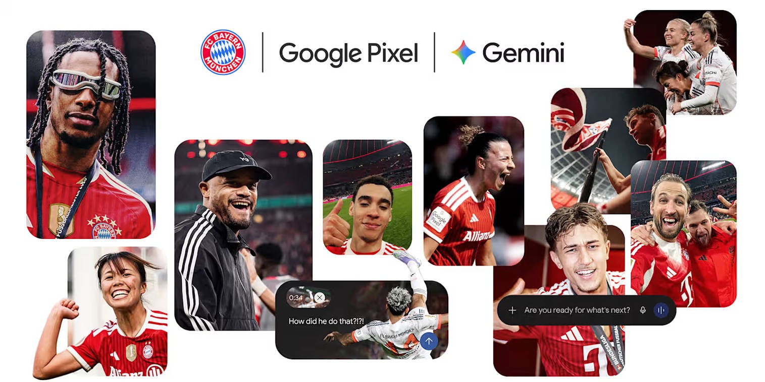 Bayern Munich partner with Google, Gemini becomes official consumer AI partner