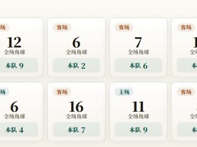 欧冠资格赛角球统计：格拉茨风暴场均5.2个，费内巴切场均6.6个