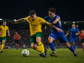 US Mondorf-Les-Bains 1-2 Dinamo Tbilisi