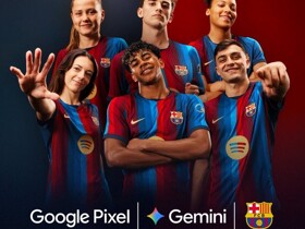 官方：谷歌AI平台Gemini和手机系列Pixel成为巴萨合作伙伴