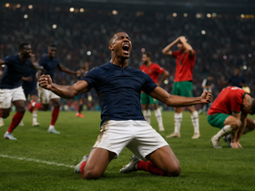 France 2-0 Morocco