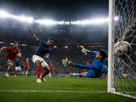 France 2-0 Morocco