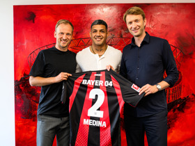 Leverkusen sign World Cup runner-up Medina from Marseille