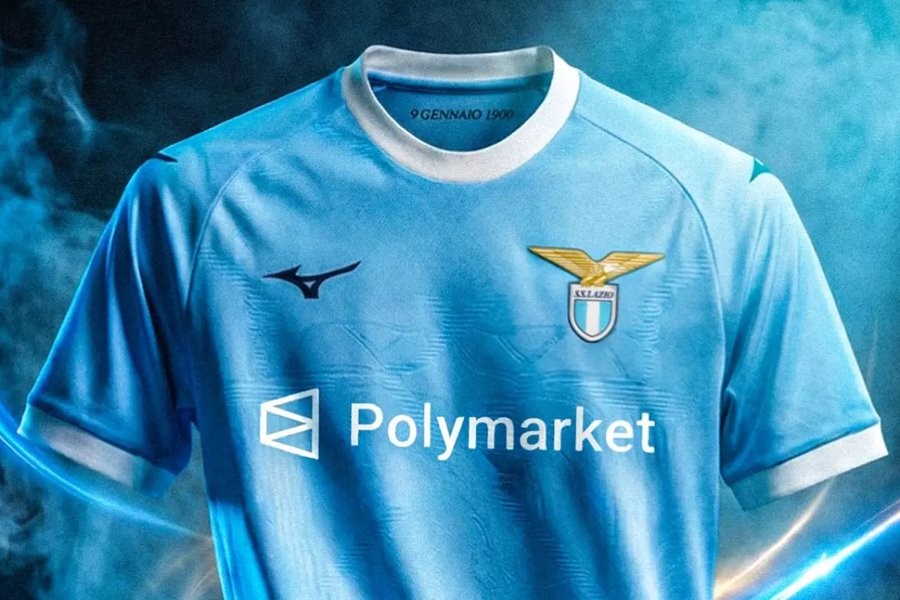 ラツィオ、Polymarketとのスポンサー契約を解消