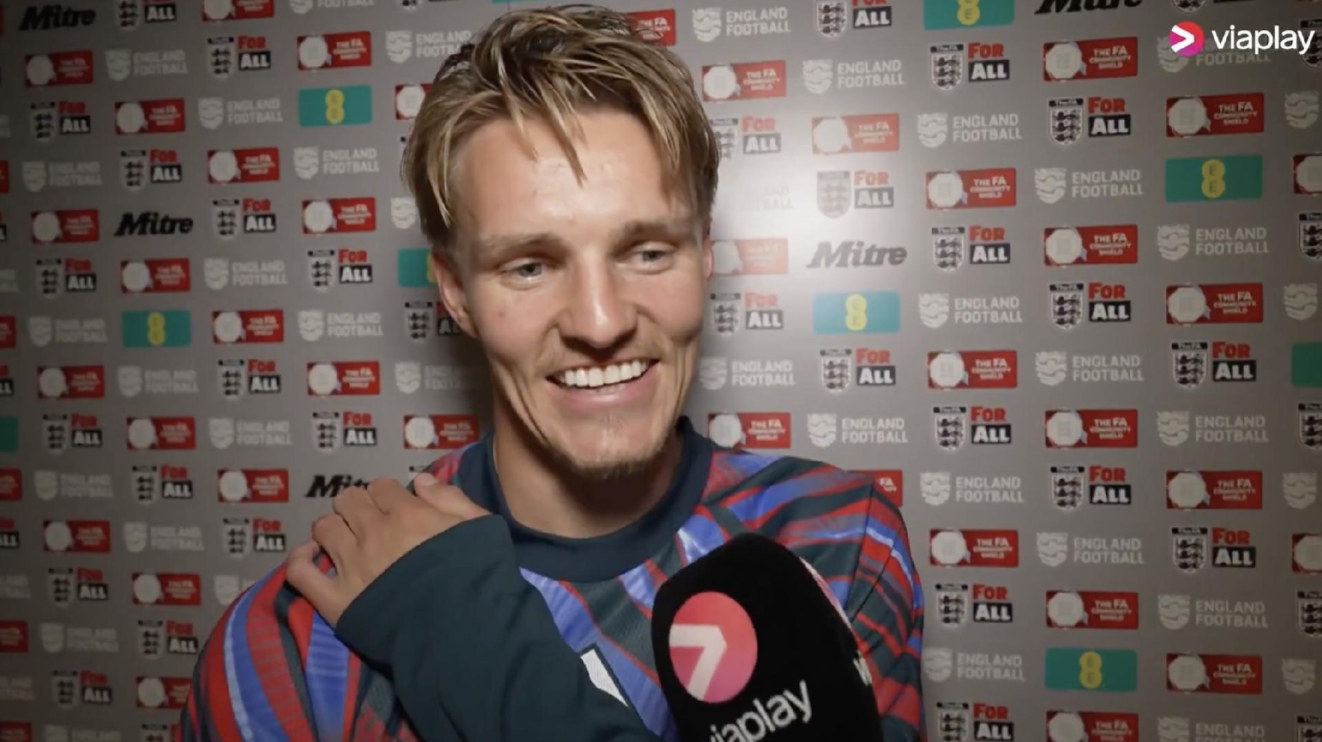 Ødegaard: I feel I perform well as long as I'm healthy