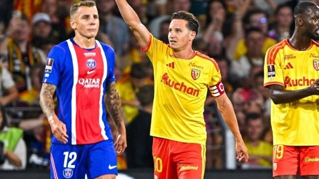 Lens 1-0 PSG: UCL holders lose French Super Cup against 10-man Lens as Thauvin nets winner
