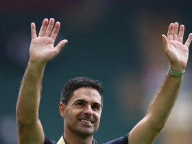 Saat Julukan Trio Lini Serang Arsenal Bikin Arteta Ketawa