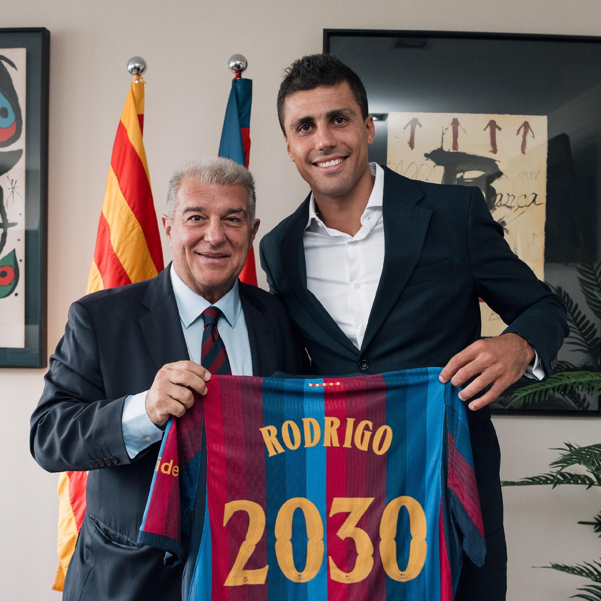 Rodri auf Platz 10 der Barcelona-Transferliste, könnte mit Boni auf Platz 8 steigen