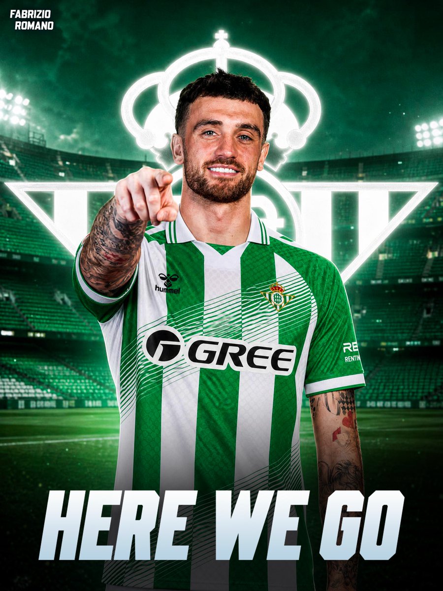 Romano: il Betis concorda l'acquisto di Parrott per 20 milioni di euro