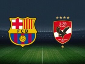 試合終了: バルセロナ 2-1 アル・アハリ