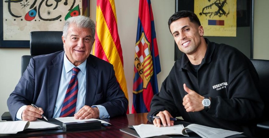 Cancelo será presentado oficialmente hoy a las 19:45 hora de Pekín
