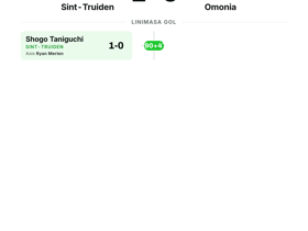 Sint-Truiden 1-0 Omonia: kemenangan tipis di Liga Europa