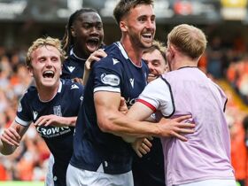 Dundee United 0-2 Dundee: Drey Wright and Bevan score to give Dark Blues bragging rights in derby