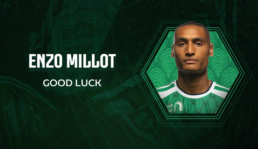 Chính thức: Tiền vệ Enzo Millot của Al-Ahli gia nhập Al-Diriyah theo dạng cho mượn một mùa giải