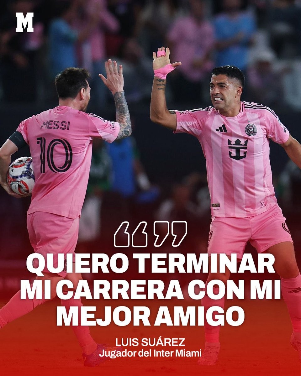 Suárez: Ich möchte mit meinem engen Freund Messi zusammen in Rente gehen