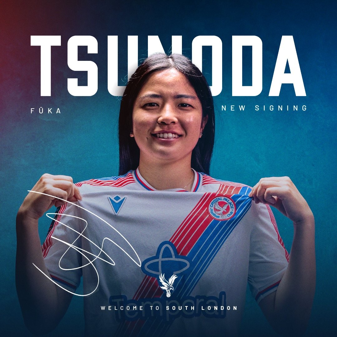 Oficial: Fuka Nagano de Japan, de 21 años, llega cedida al Crystal Palace Femenino