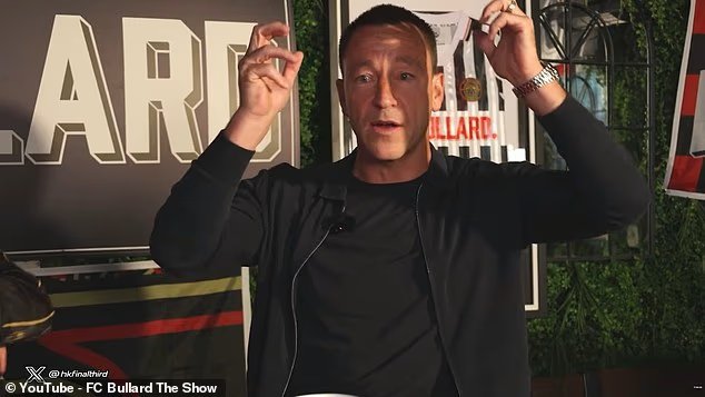 Terry: Mourinho mi chiese di farmi ammonire per saltare una partita, poi mi premiò con una vacanza a Dubai