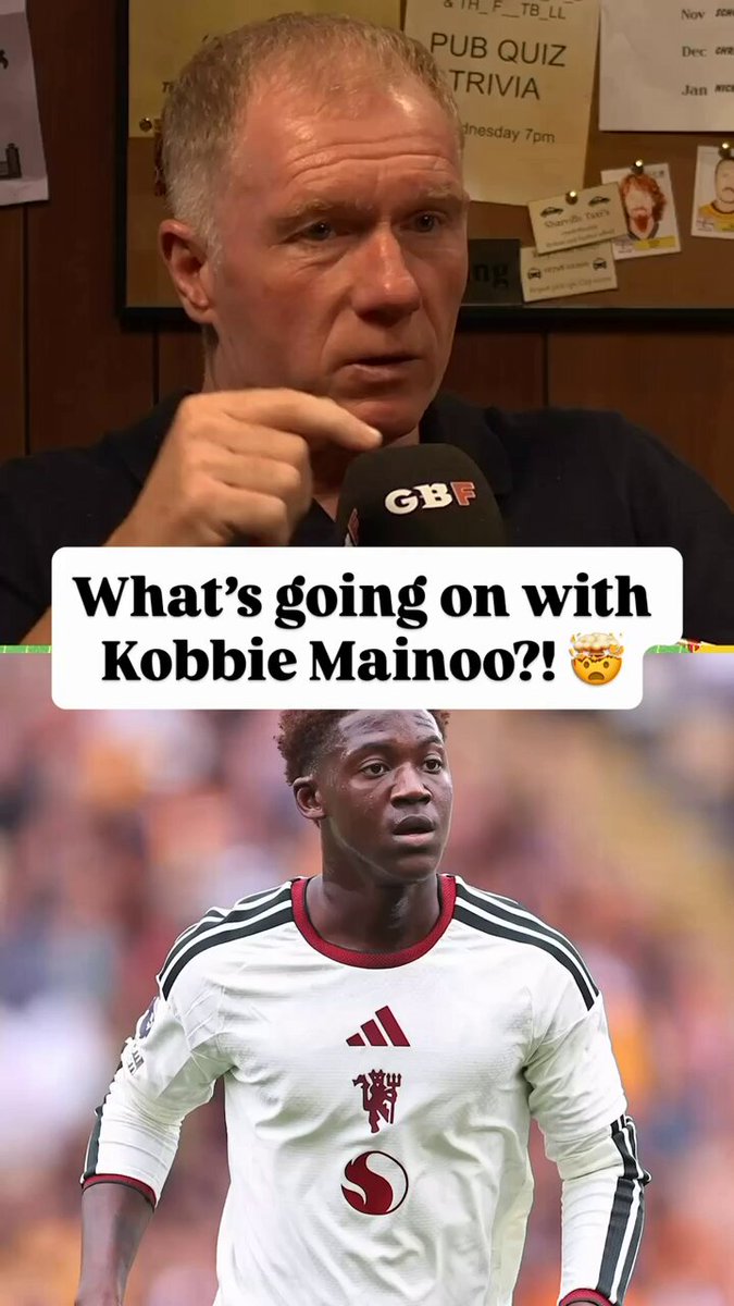 Scholes: Mainoo is better than Baleba, Andrey Santos, and Tielemans