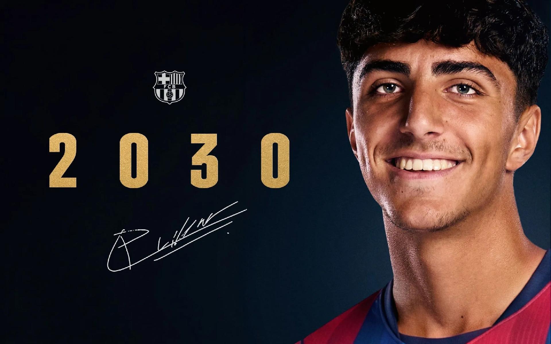 Ufficiale: il Barcellona rinnova il contratto con Villar, talento della Barcelona B, fino al 2030