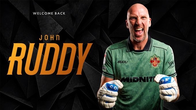 Wolves sign goalkeeper John Ruddy on one-year deal
