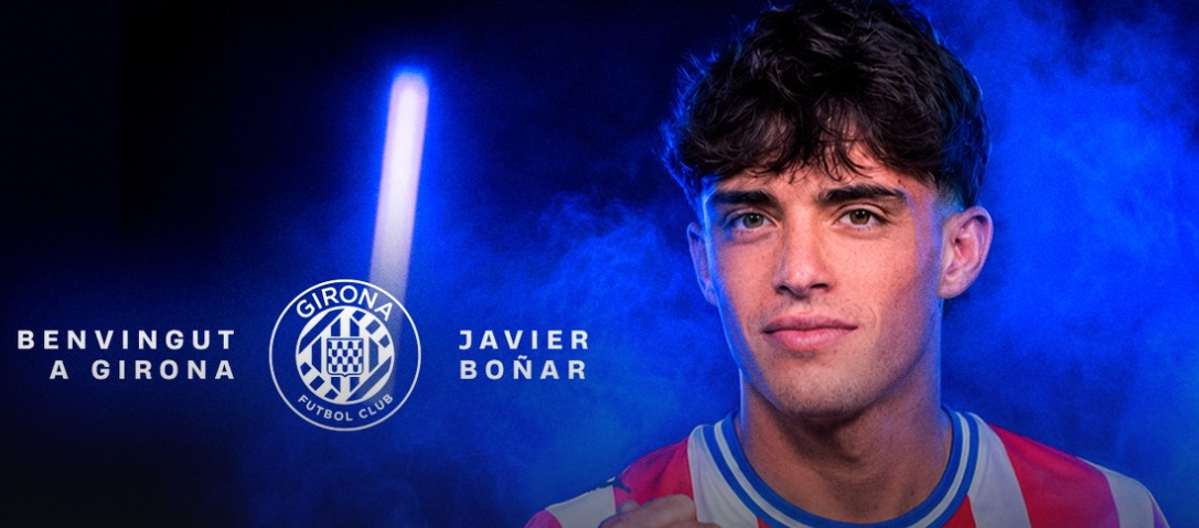 公式：ジローナがアトレティコ・マドリーから21歳右SBボニャルを獲得、2030年まで契約