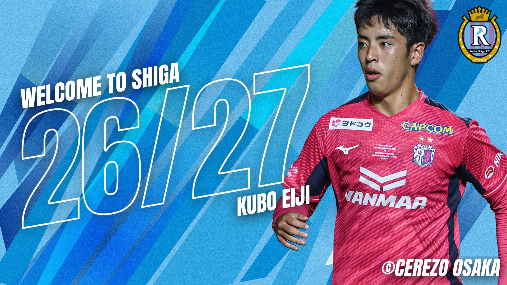 Offiziell: Takefusa Kubos Bruder Eishi Kubo wechselt auf Leihbasis zu J3 Biwako Shiga