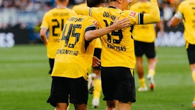 Dortmund 2-0 Hamburg: Greek duos shine to seal winning start for BVB
