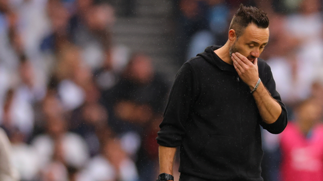 De Zerbi: One transfer window cannot undo two years of Tottenham mistakes