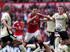 MU Vs Ipswich Imbang 1-1 di Babak Pertama