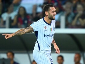 Cagliari 0-1 Inter: Calhanoglu strikes again to extend champions' perfect start
