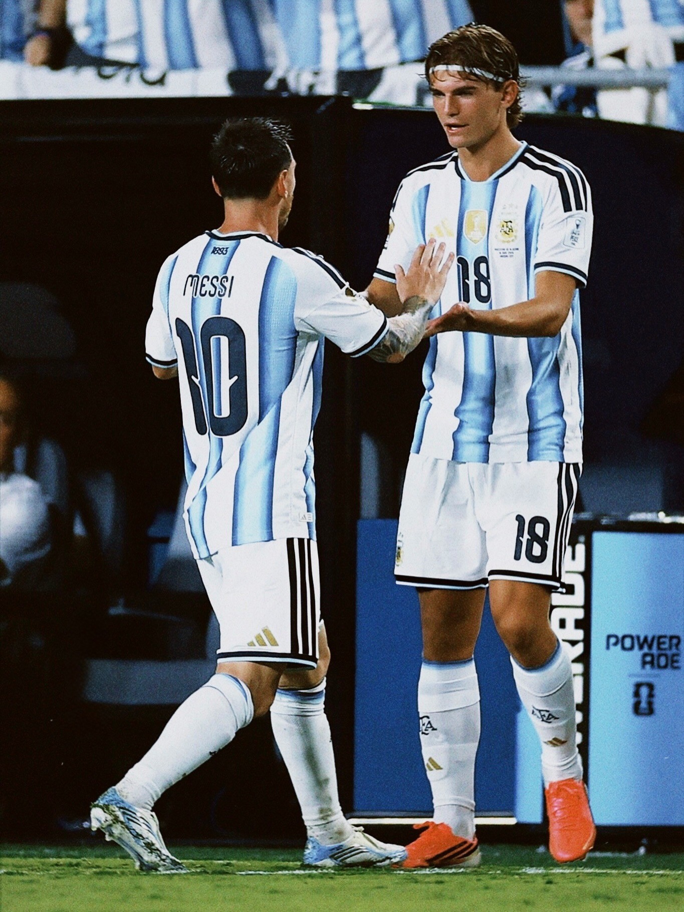 Nico Paz Honors Messi: I've watched you since 4, thank you for everything you've done