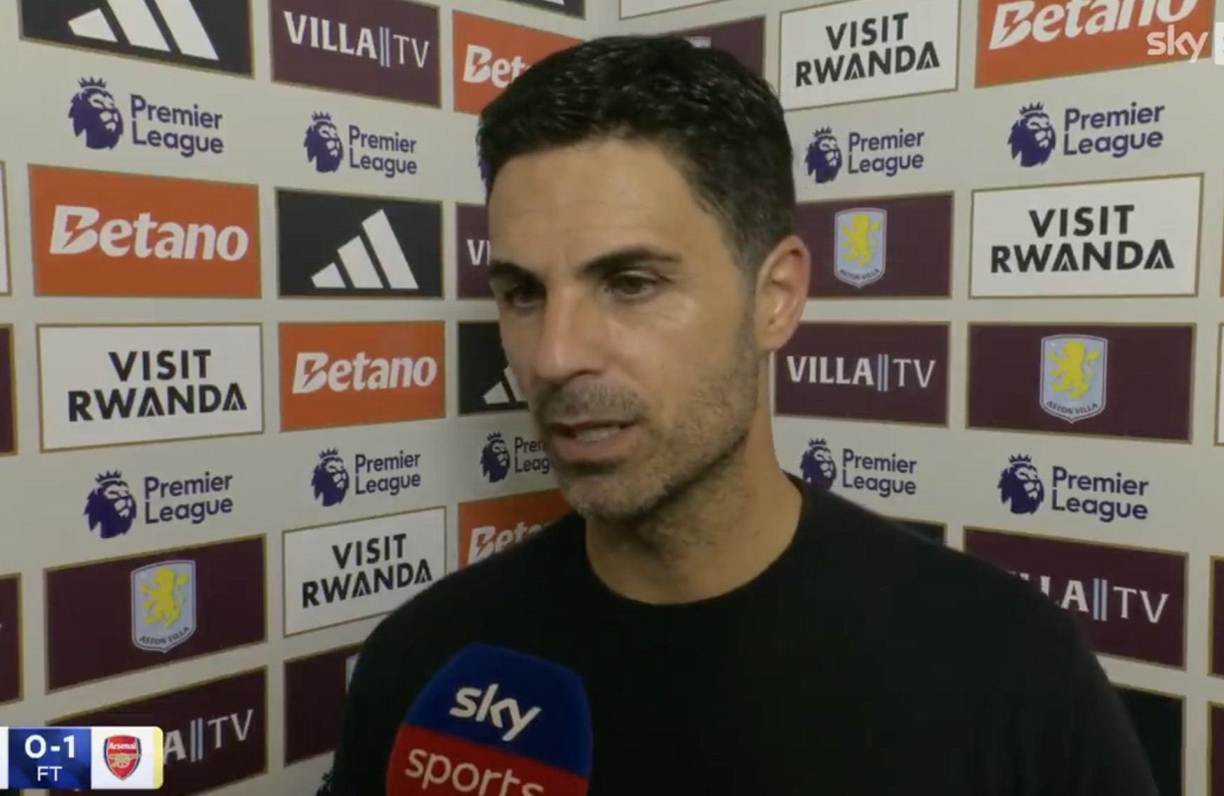 Arteta on Alvarez: I don't know, that's for the board to handle
