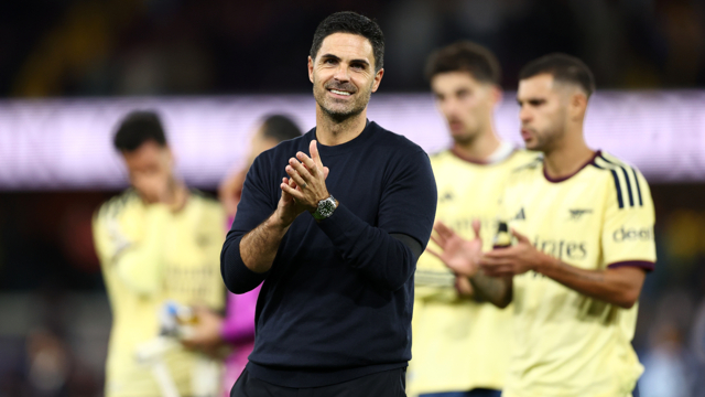 Arteta already feeling Premier League title pressure after winning start