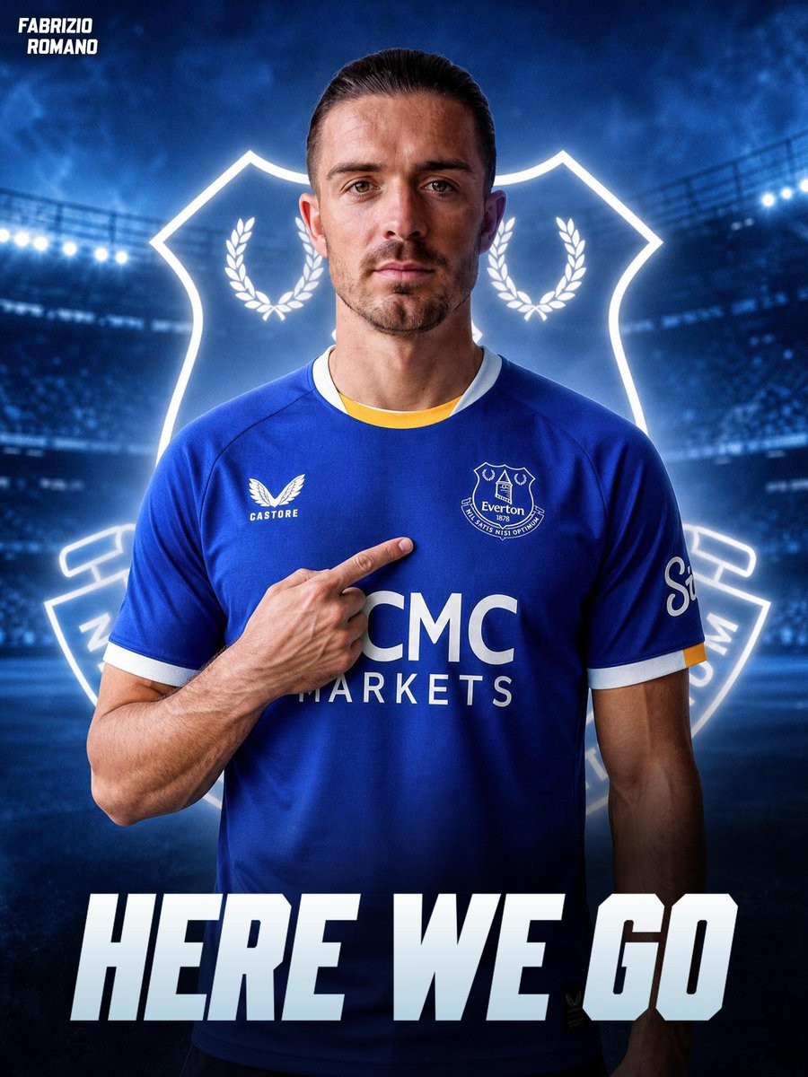 Here We Go! Romano: Grealish Returns to Everton on Loan