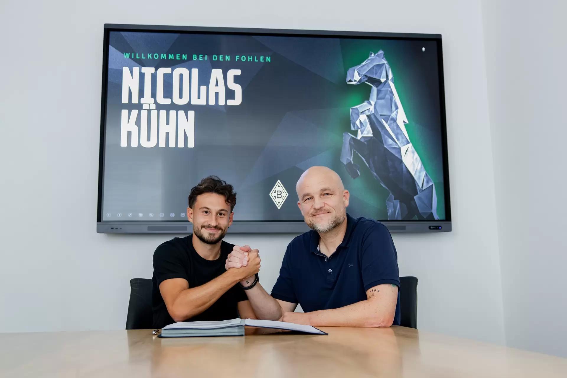 Oficial: Nicolas Kühn llega cedido al Borussia Mönchengladbach procedente del Como