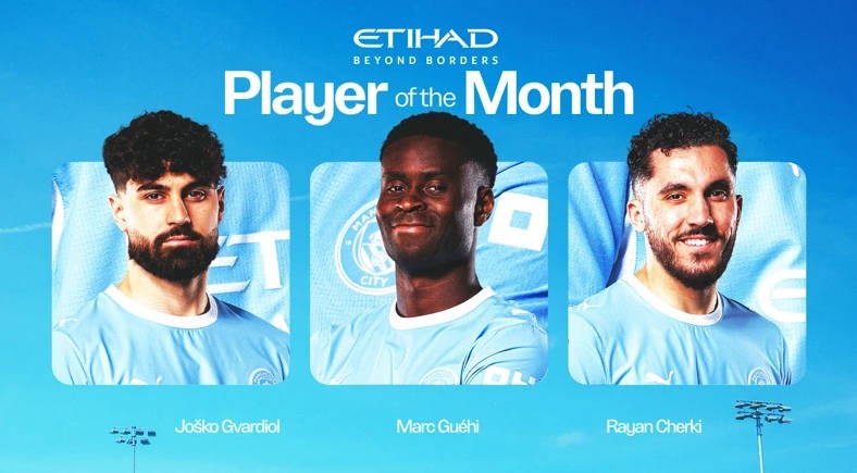 Manchester City's Best Player Candidates for August: Gvardiol, Guehi, Cherki