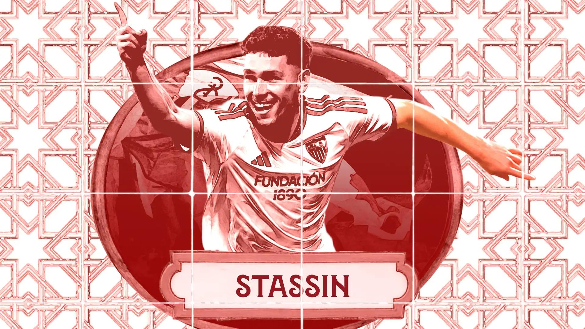 Oficial: Sevilla fichó al delantero Stassin del Saint-Étienne en calidad de cesión con opción de compra