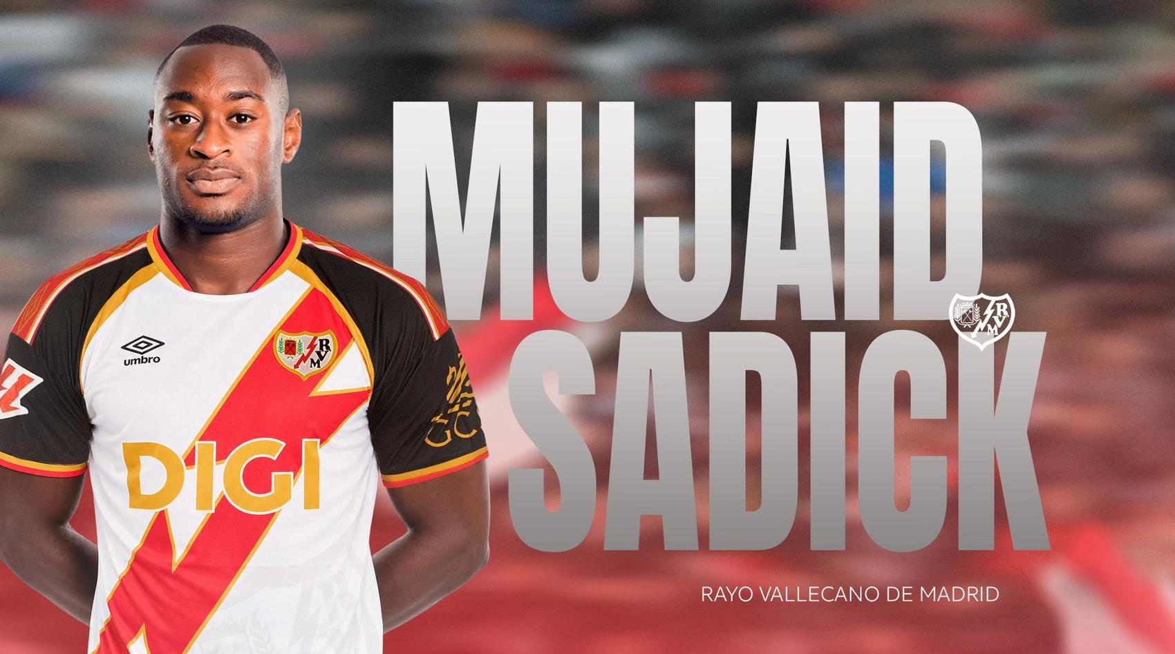 Oficial: Rayo Vallecano empresta zagueiro Mujeeb Sadiq do Genk