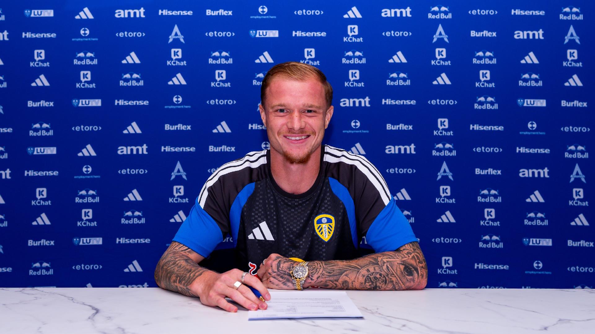 Leeds sign Bard on loan from Nice with option to buy