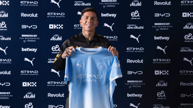 OFFICIAL: City have completed the signing of Enzo Fernández on a 5-year contract
