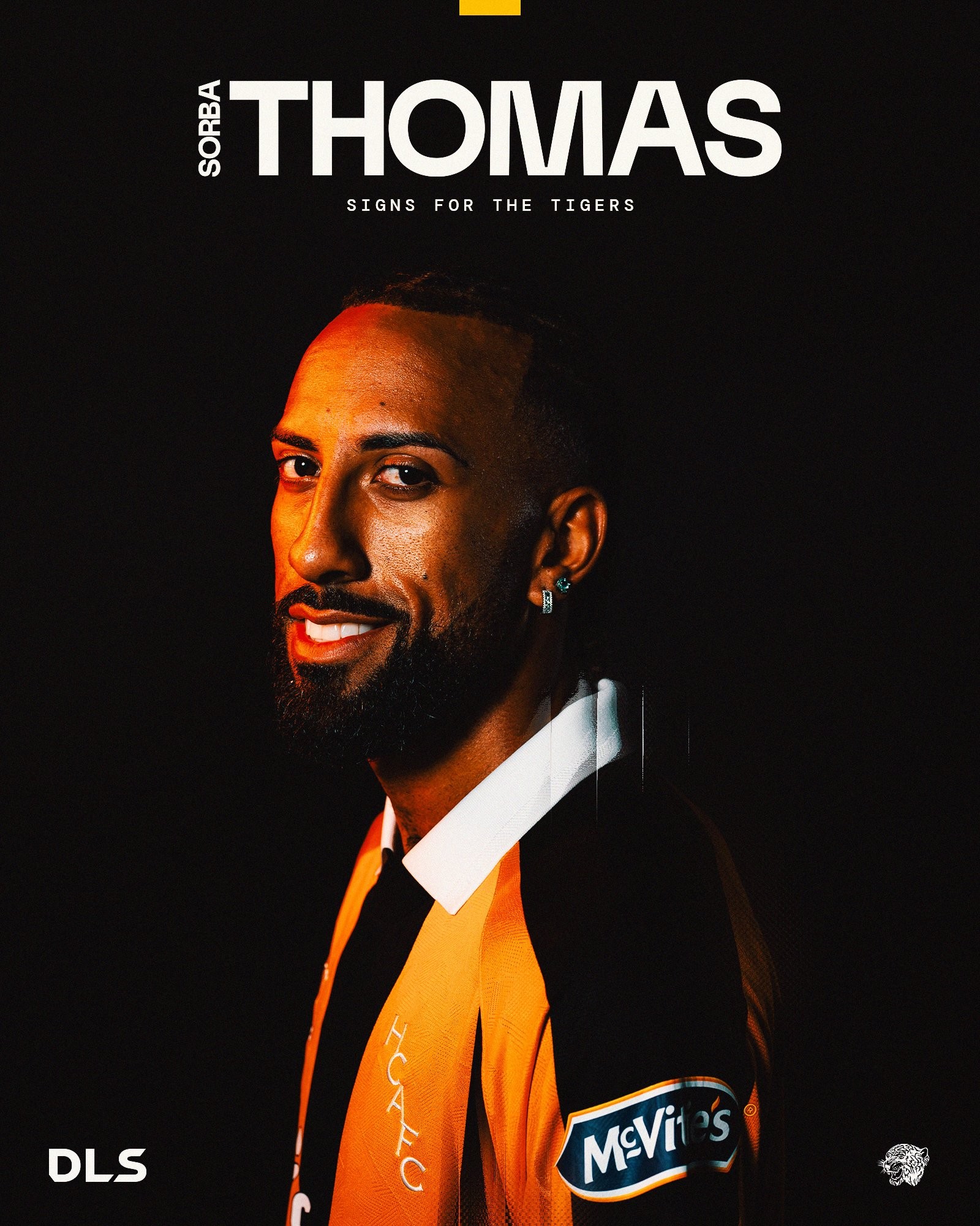 Hull City သည် အသက် ၂၇ နှစ်အရွယ် တိုက်စစ်မှူး Sorba Thomas ကို ပေါင် ၈.၇၅ သန်းနဲ့ ခေါ်ယူလိုက်ကြောင်း တရားဝင် ကြေညာ